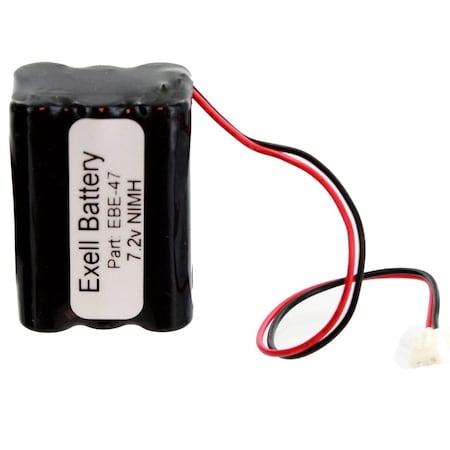 Exell Battery Emergency Lighting Battery Replacement for ITI 34-051 EBE-47